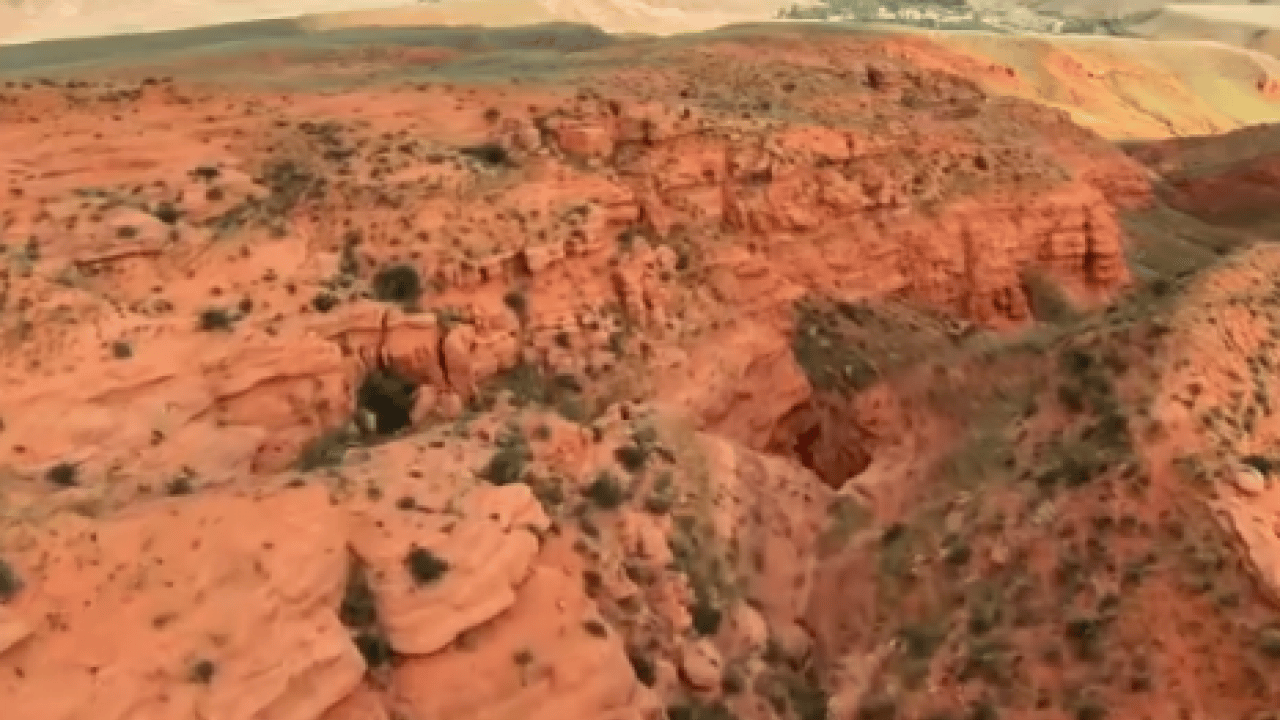Foto - Burası Arizona değil Türkiye: Görenleri kendine hayran bırakıyor!