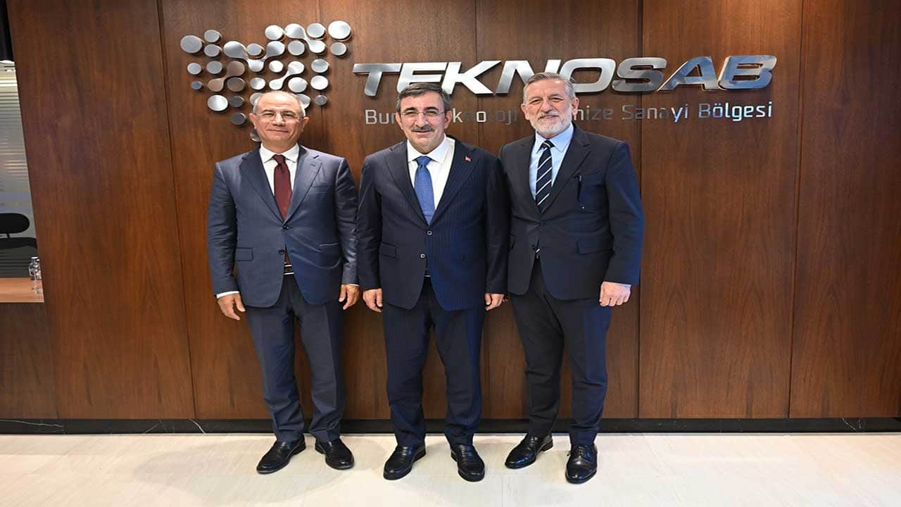 Foto - Bursa'da dev hamle! TEKNOSAB'da 210 milyon dolarlık Lojistik Park'ın temeli atıldı!