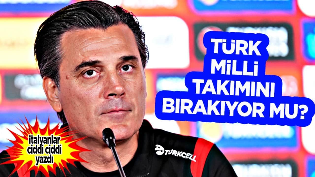 Büyük iddia: Montella'ya sürpriz teklif! Türk Milli Takımını bırakıyor mu?