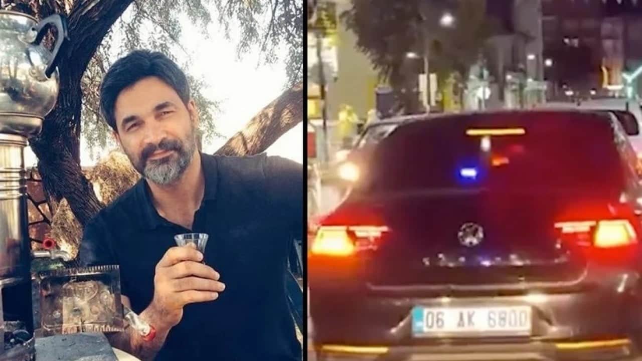 Foto - Çakarlı arabanın içinden çıkan isim herkesi şaşırttı: Açıklama geldi