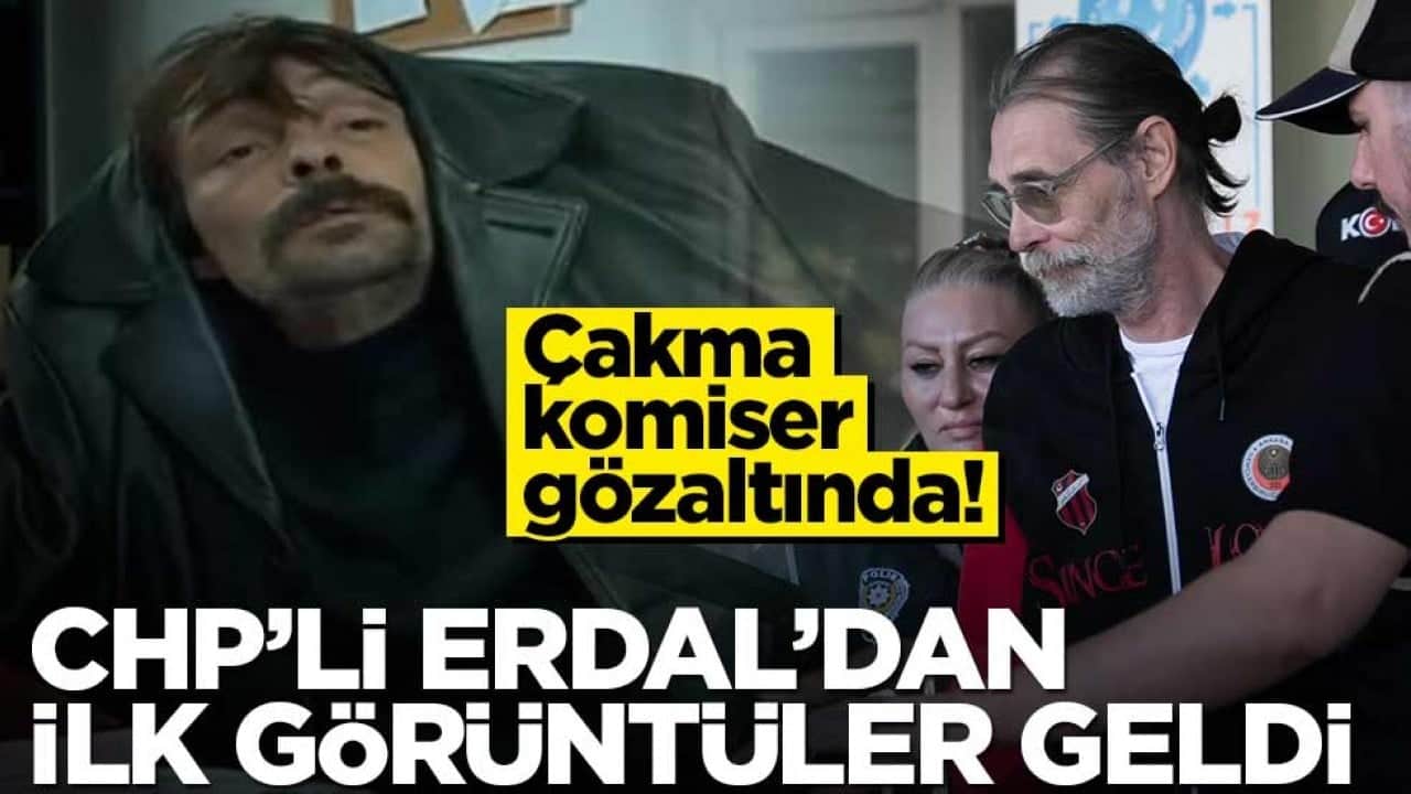 Çakma komiser gözaltında! Erdal Beşikçioğlu'ndan ilk görüntüler geldi