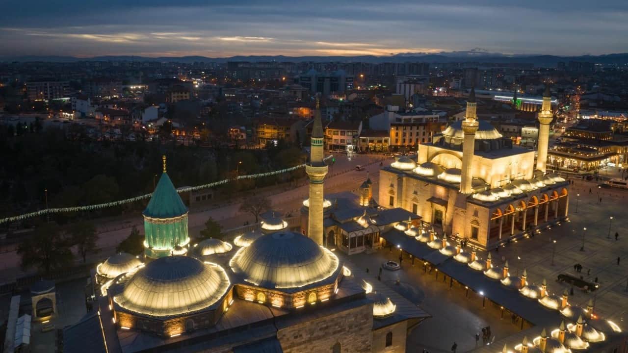 Foto - Çatalhöyük'ten Mevlana'ya uzanan kültür yolculuğu Konya'da başladı...