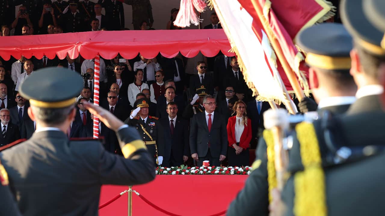 Foto - Cevdet Yılmaz’dan dünyaya 52. yıl dönümü mesajı: Şanlı bayrak Beşparmak’ta ilelebet dalgalanacak, Kıbrıs asla Rum adası olmayacak!