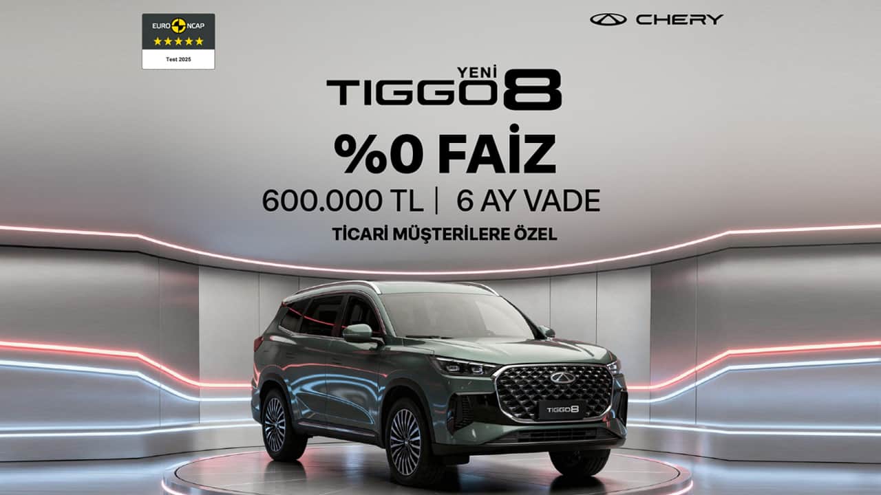 Foto - Chery’den 600 bin TL’ye sıfır faiz fırsatı! SUV ailesinde avantaj yağmuru