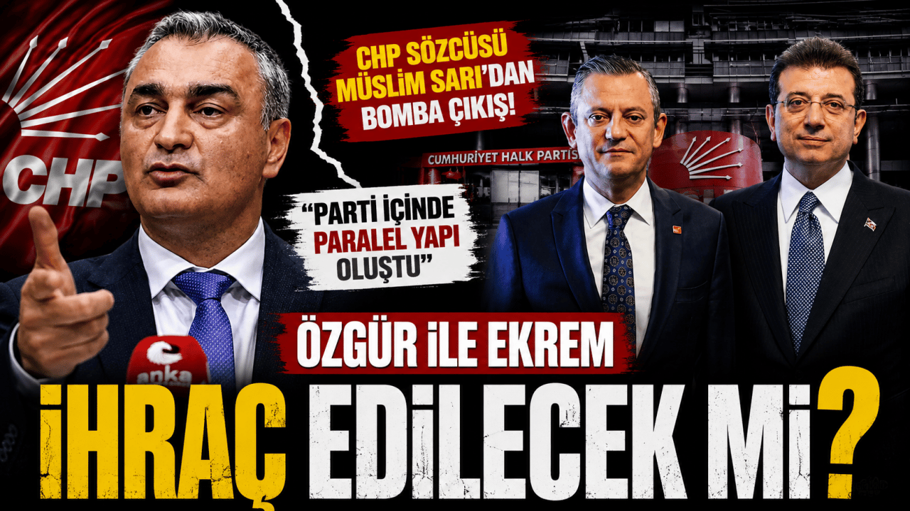 CHP Sözcüsünden bomba çıkış: Parti içinde paralel yapı oluştu… Özgür ile Ekrem ihraç edilecek mi?