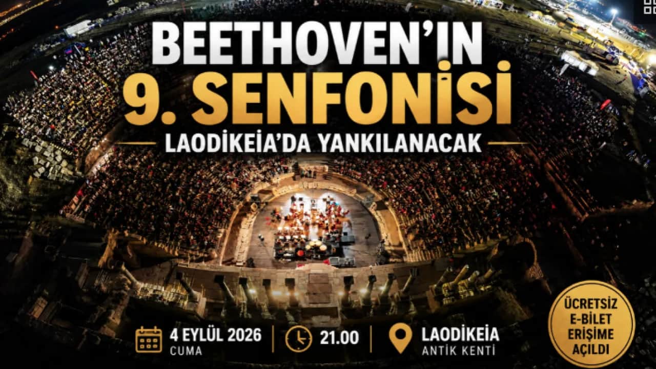 Foto - CHP’li Denizli Belediyesi'nin hemşehrilerine ölümsüz (!) hizmeti: Beethoven’ın 9. Senfonisini Denizlililer kaçırmasın.. 