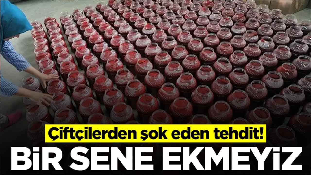 Çiftçilerden şok eden tehdit: Bir sene ekmeyiz
