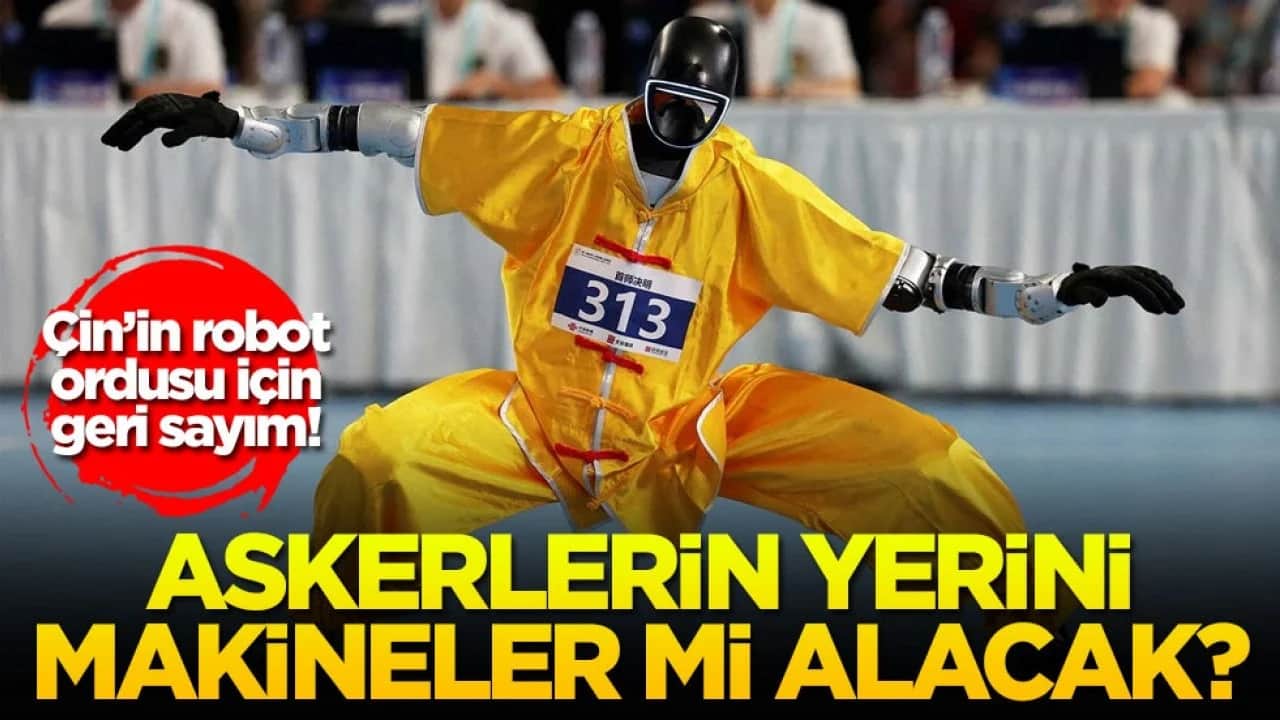 Çin’in robot ordusu için geri sayım! Askerlerin yerini makineler mi alacak?