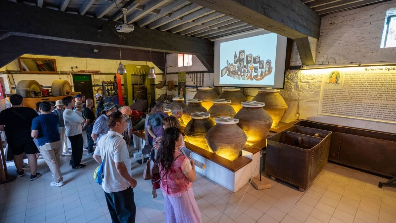 Foto - Çinli turistlerin Çanakkale'deki yeni gözdesi zeytinyağı oldu