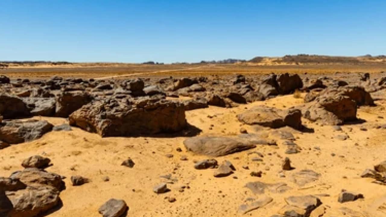 Foto - Çölde bulduğu taş öyle bir şey çıktı ki! Değeri dudak uçuklattı!