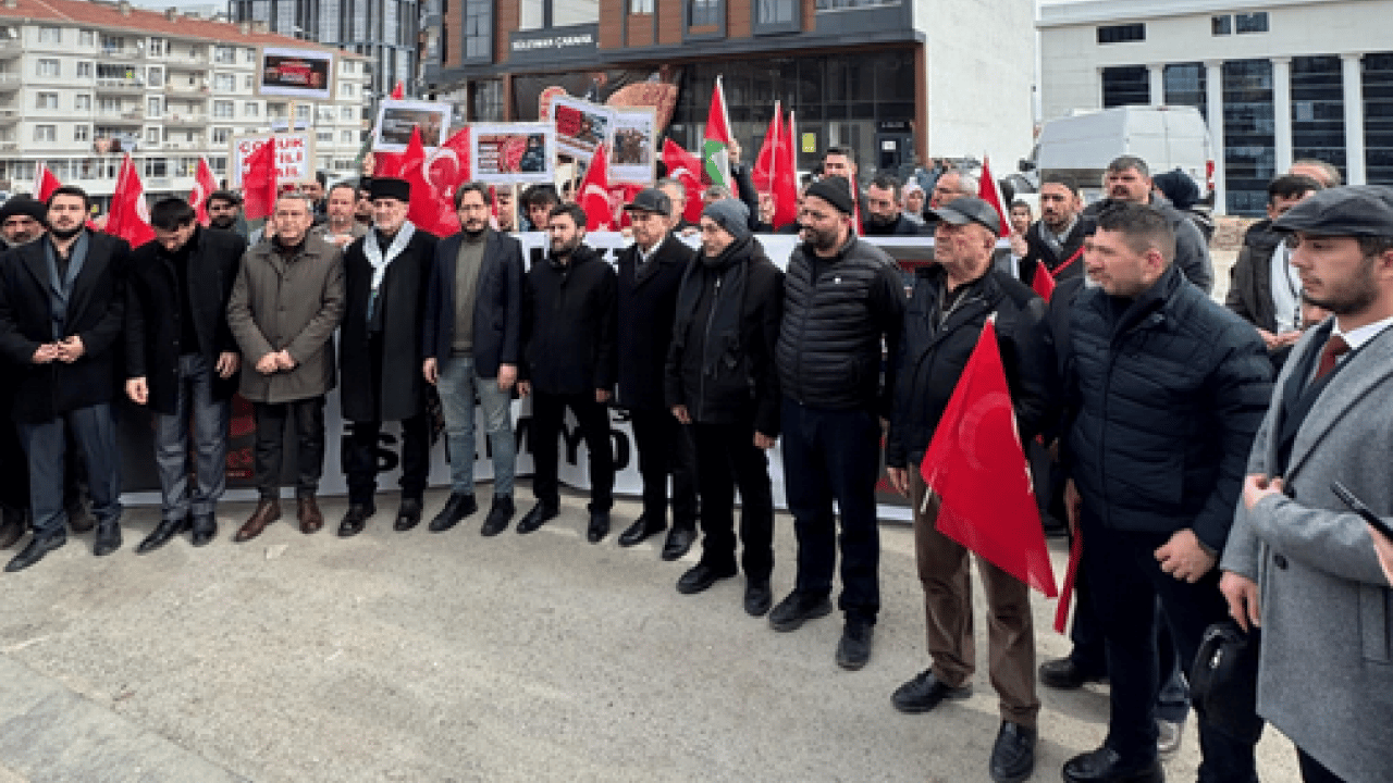 Foto - Çubuk'ta Siyonist İsrail destekçisi Burger King'e büyük tepki