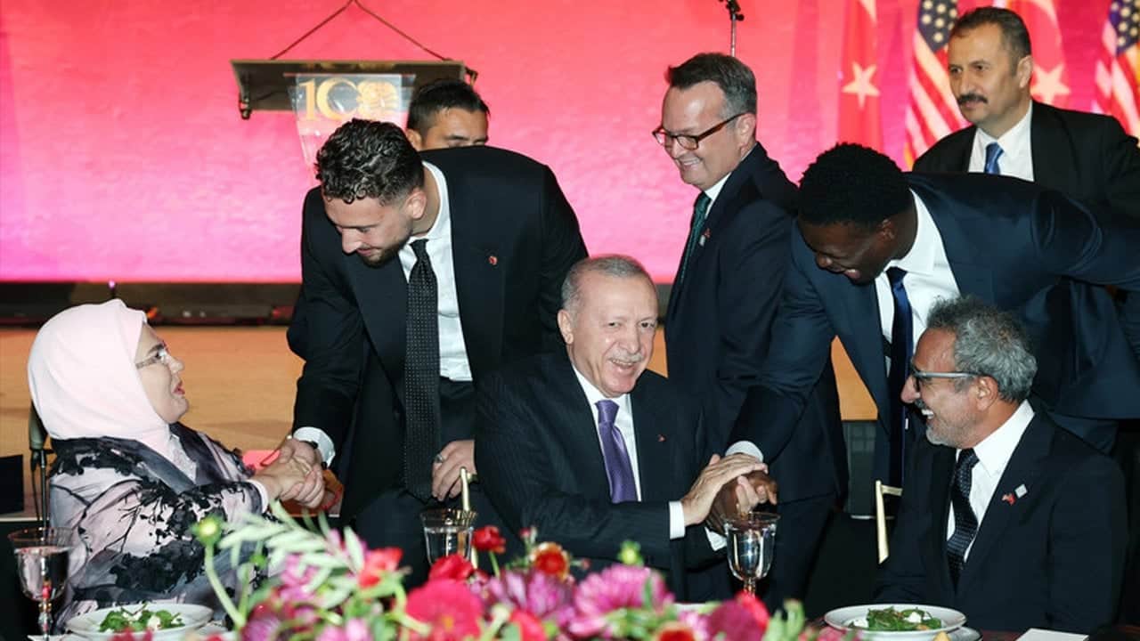 Foto - Cumhurbaşkanı Erdoğan, ABD’de ünlü işadamına böyle seslendi: Hamdi seni bekliyoruz