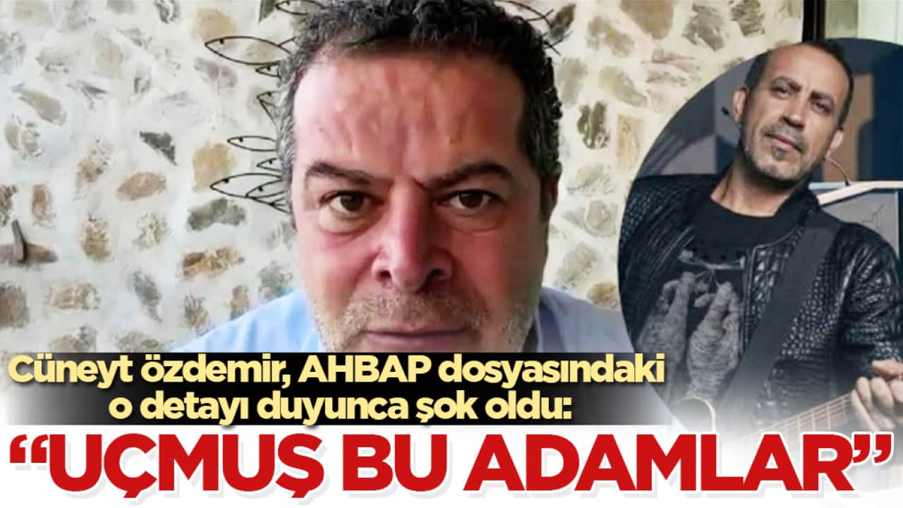 Cüneyt Özdemir, AHBAP dosyasındaki o detayı duyunca şok oldu: "Uçmuş bu adamlar"