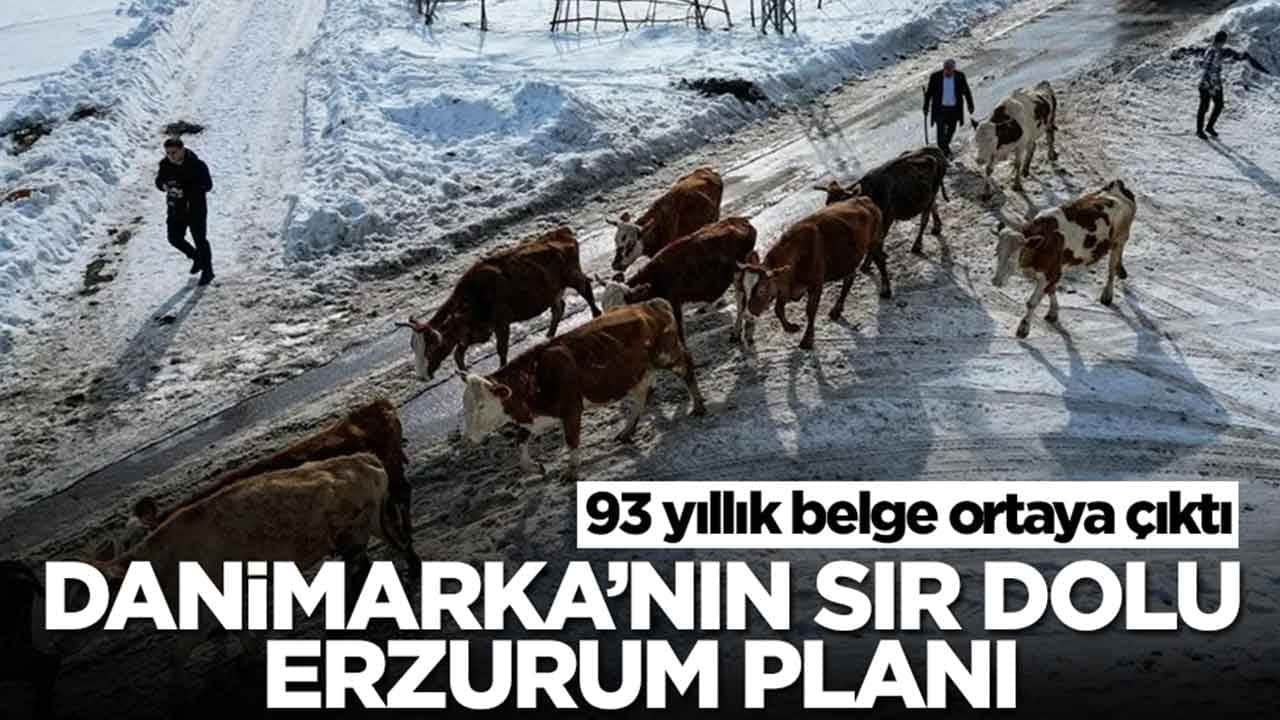Foto - Danimarka'nın sır dolu Erzurum planı: 93 yıllık belge ortaya çıktı