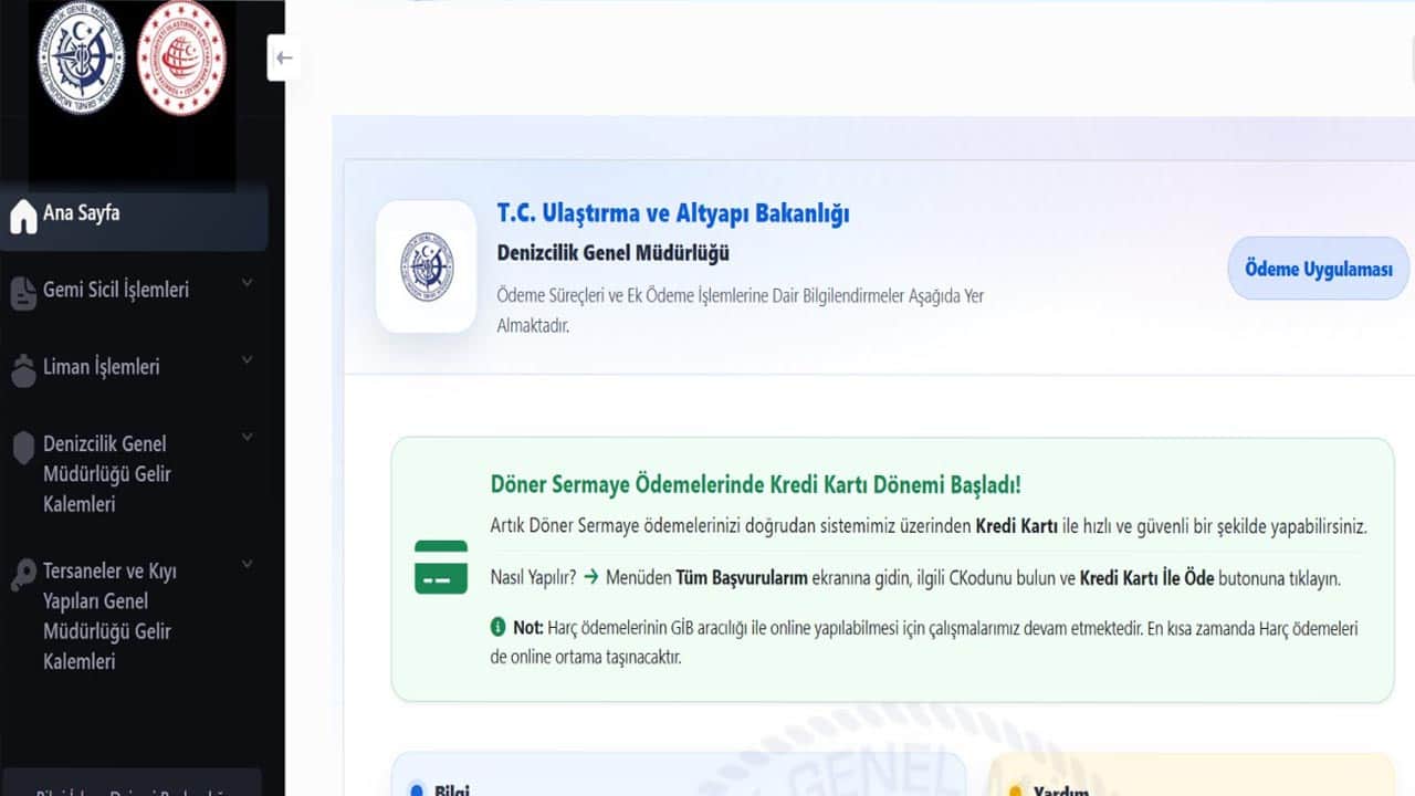 Foto - Denizcilikte dijital adım: Bankaya git öde dönemine son