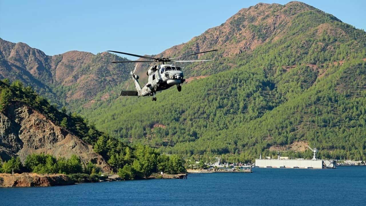 Foto - Denizkurdu Tatbikatı'nın seçkin gözlemci günü başladı! 100 gemi ve 50 hava aracı görev alıyor