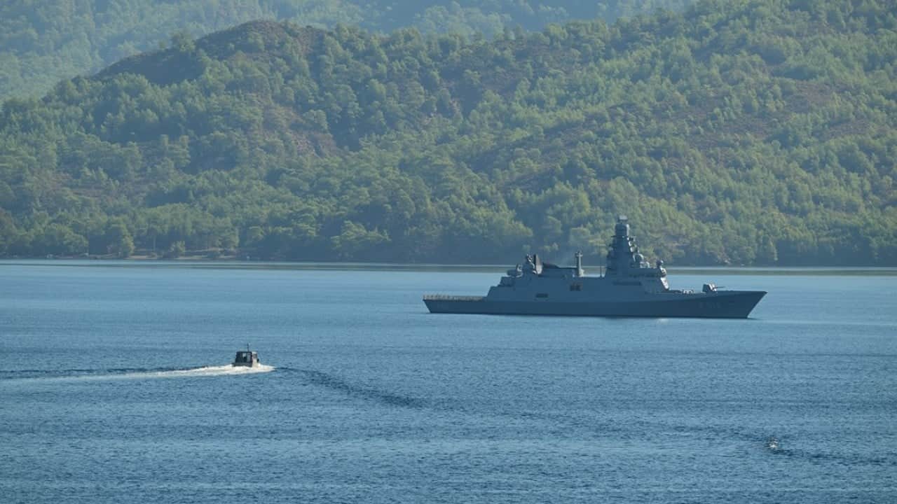 Foto - Denizkurdu Tatbikatı'nın seçkin gözlemci günü başladı! 100 gemi ve 50 hava aracı görev alıyor