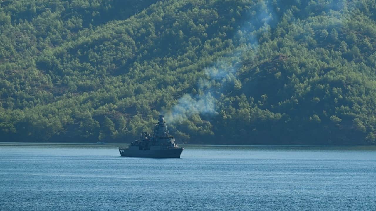 Foto - Denizkurdu Tatbikatı'nın seçkin gözlemci günü başladı! 100 gemi ve 50 hava aracı görev alıyor