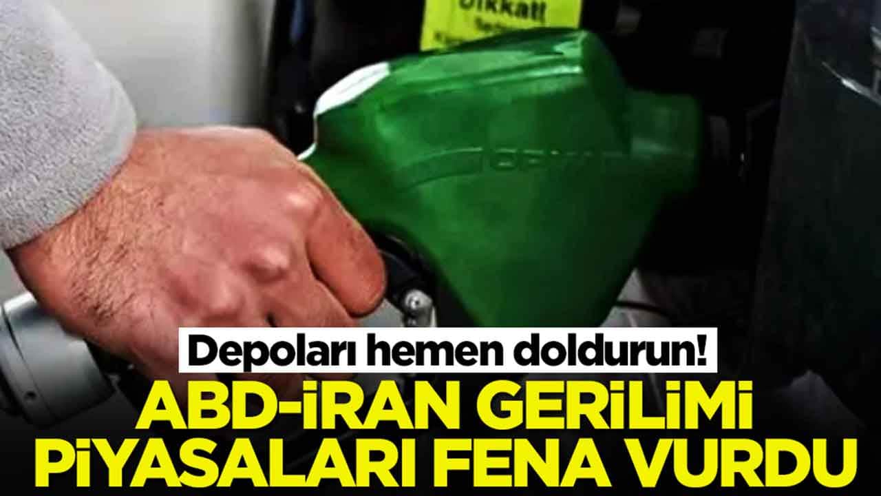 Depoları hemen doldurun: ABD İran gerilimi piyasaları fena vurdu