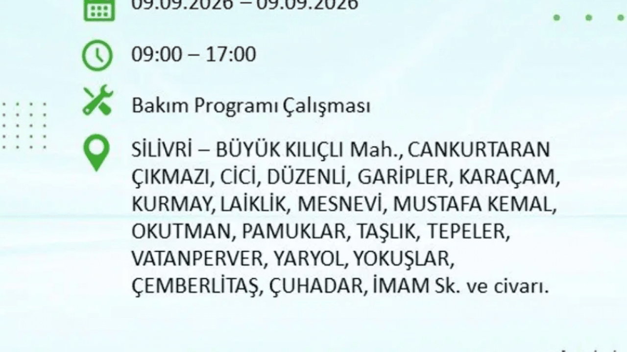 Foto - Dikkat! İstanbul’da 9 saatlik elektrik kesintisi! İşte elektriksiz kalacak o ilçeler