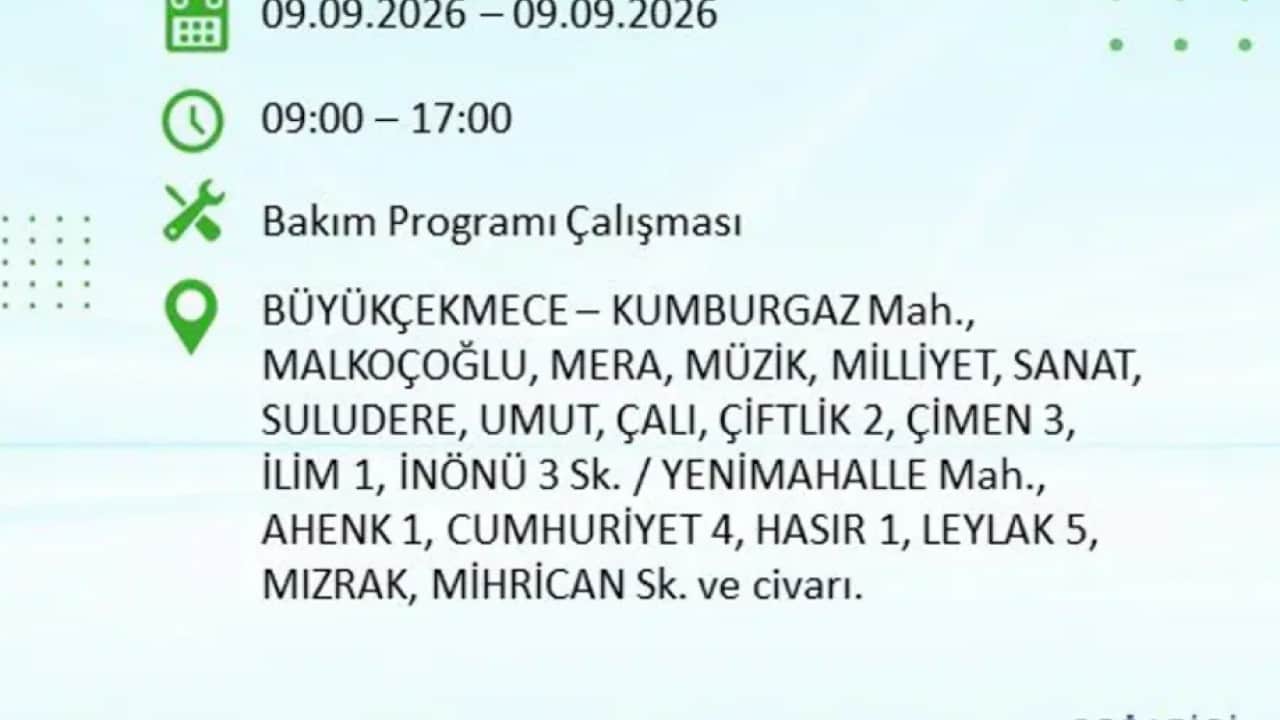 Foto - Dikkat! İstanbul’da 9 saatlik elektrik kesintisi! İşte elektriksiz kalacak o ilçeler