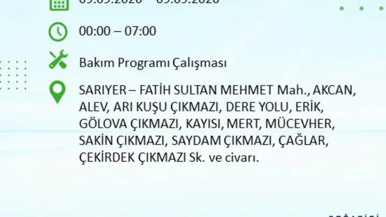 Foto - Dikkat! İstanbul’da 9 saatlik elektrik kesintisi! İşte elektriksiz kalacak o ilçeler