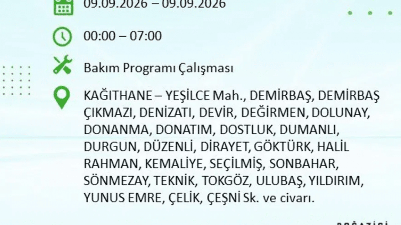 Foto - Dikkat! İstanbul’da 9 saatlik elektrik kesintisi! İşte elektriksiz kalacak o ilçeler