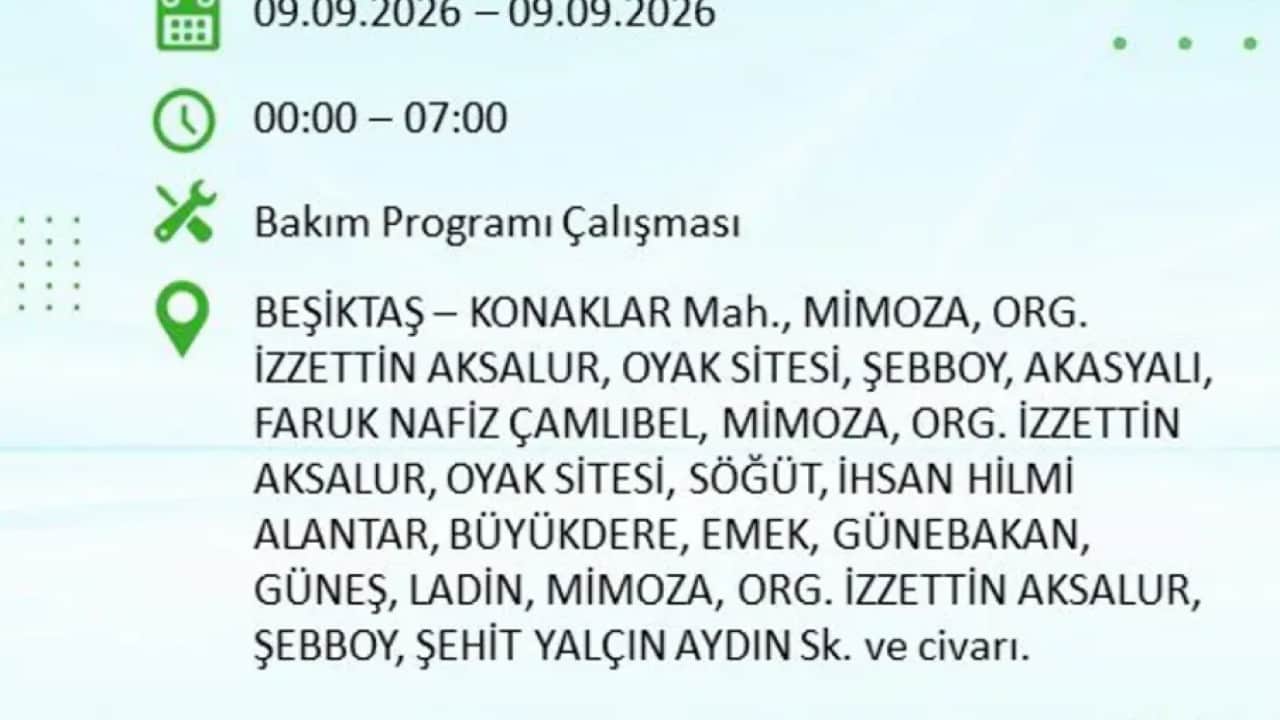 Foto - Dikkat! İstanbul’da 9 saatlik elektrik kesintisi! İşte elektriksiz kalacak o ilçeler