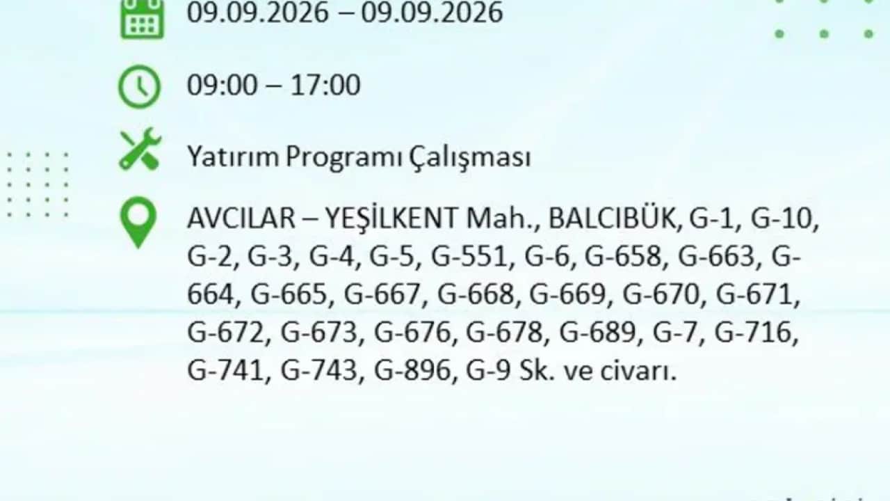 Foto - Dikkat! İstanbul’da 9 saatlik elektrik kesintisi! İşte elektriksiz kalacak o ilçeler