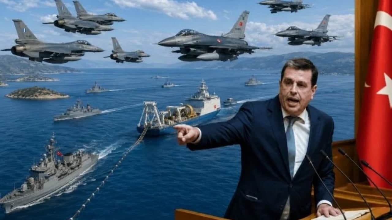 Foto - Dimitris Keridis'ten iyimser açıklama: Denizin altına döşeyeceğiz Türkiye işimize karışmayacak