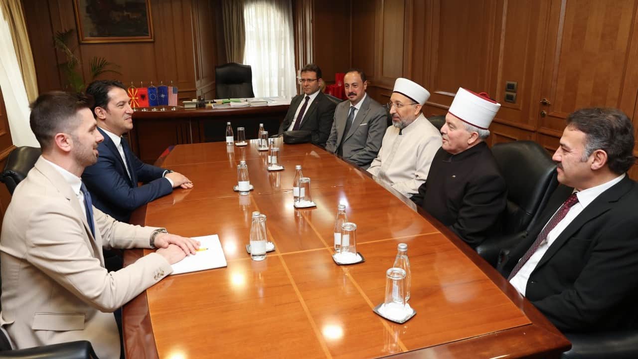 Foto - Diyanet İşleri Başkanı Arpaguş, Kuzey Makedonya’da bir dizi ziyarette bulundu 