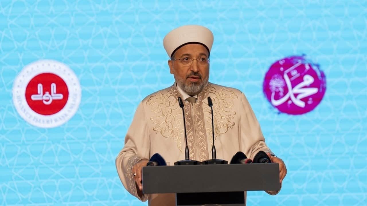  Diyanet İşleri Başkanı Arpaguş: Peygamber Efendimiz tüm insanlık için ideal bir örnek olmuştur