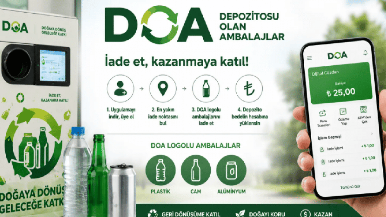 Foto - DOA sisteminde rekor: 10 günde milyonlarca ambalaj toplandı