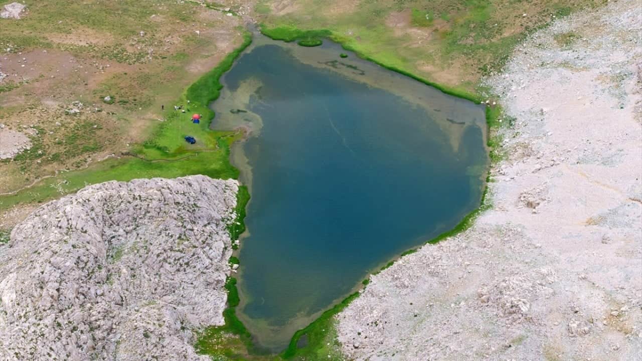 Foto - Doğa tutkunları akın etti 3 bin metre yükseklikte kamp keyfi