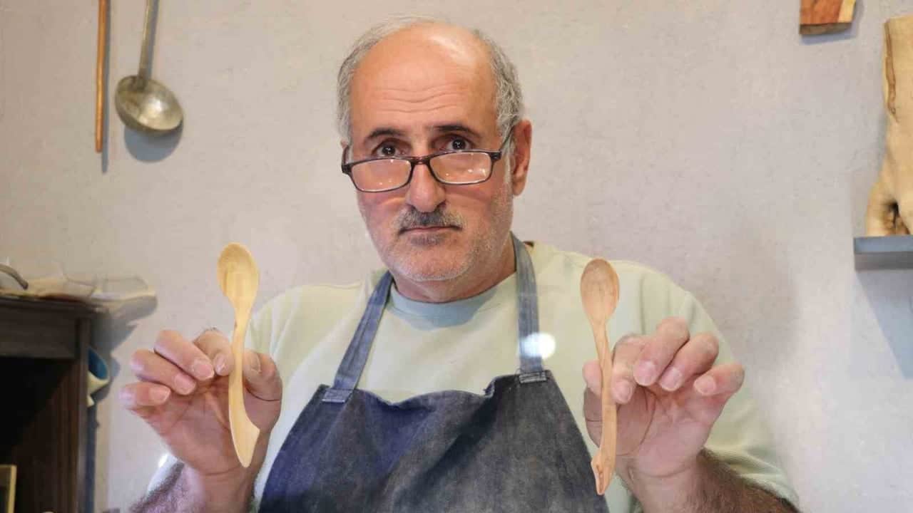 Foto - Doğal şifa: Zeytin ağacından Sivas el yapımı mama kaşıkları bebeklere iyi geliyor... Yurt dışından talep yağıyor!