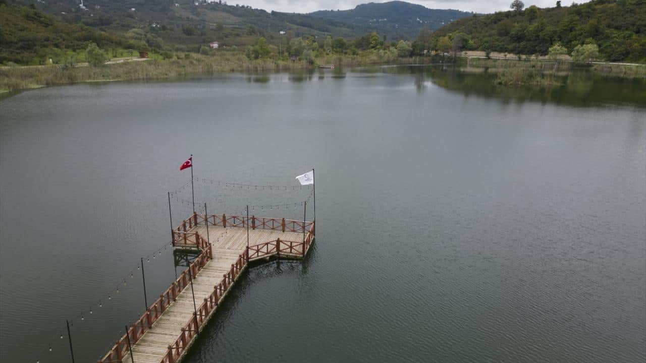 Foto - Doğayla iç içe bir ortam! Gaga Gölü dikkat çekiyor
