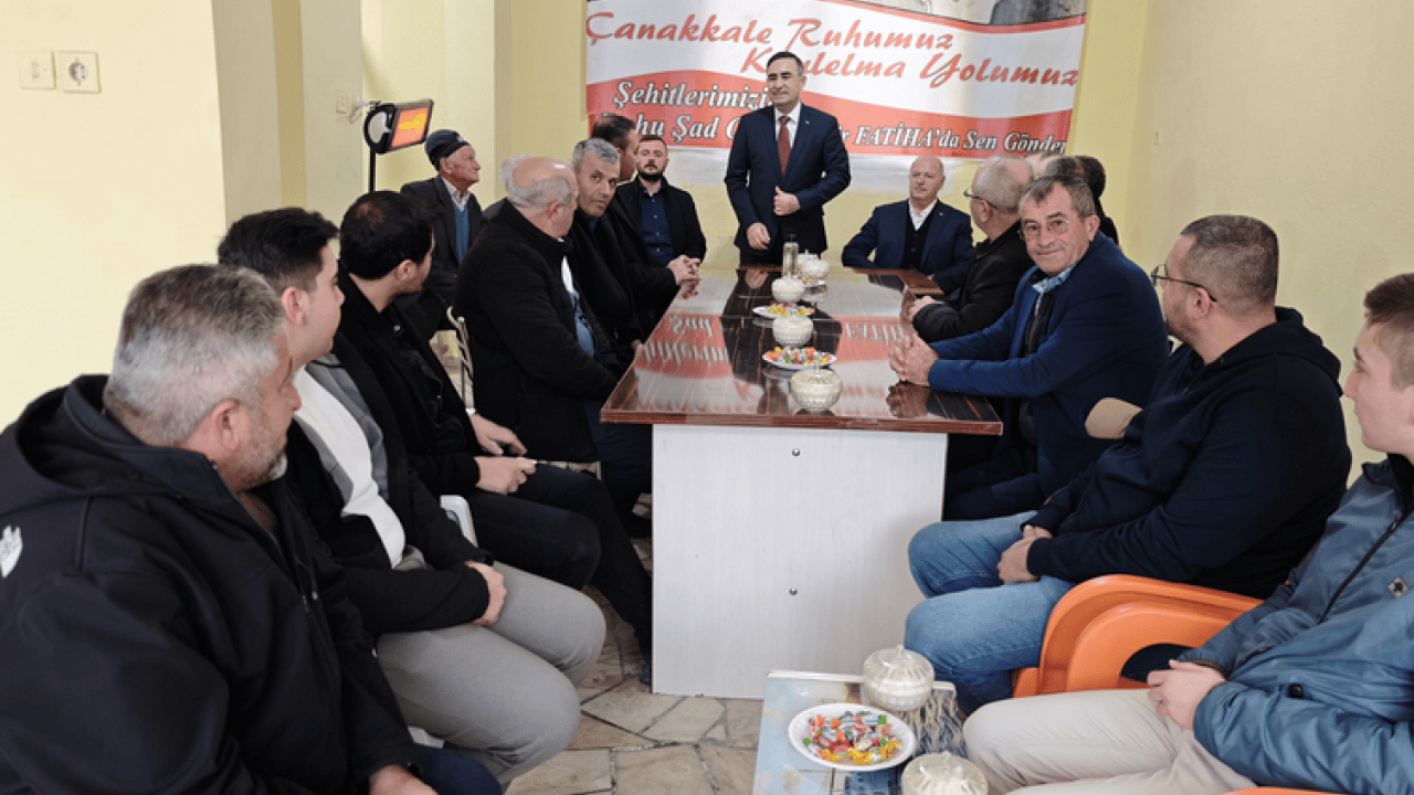 Foto - Dr. Hasan Arslan ilçe bayramlaşmalarında teşkilatlarla buluştu