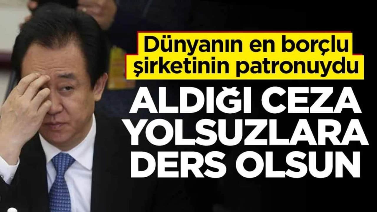 Dünyanın en borçlu şirketinin patronuydu... Ömür boyu hapis cezası aldı!