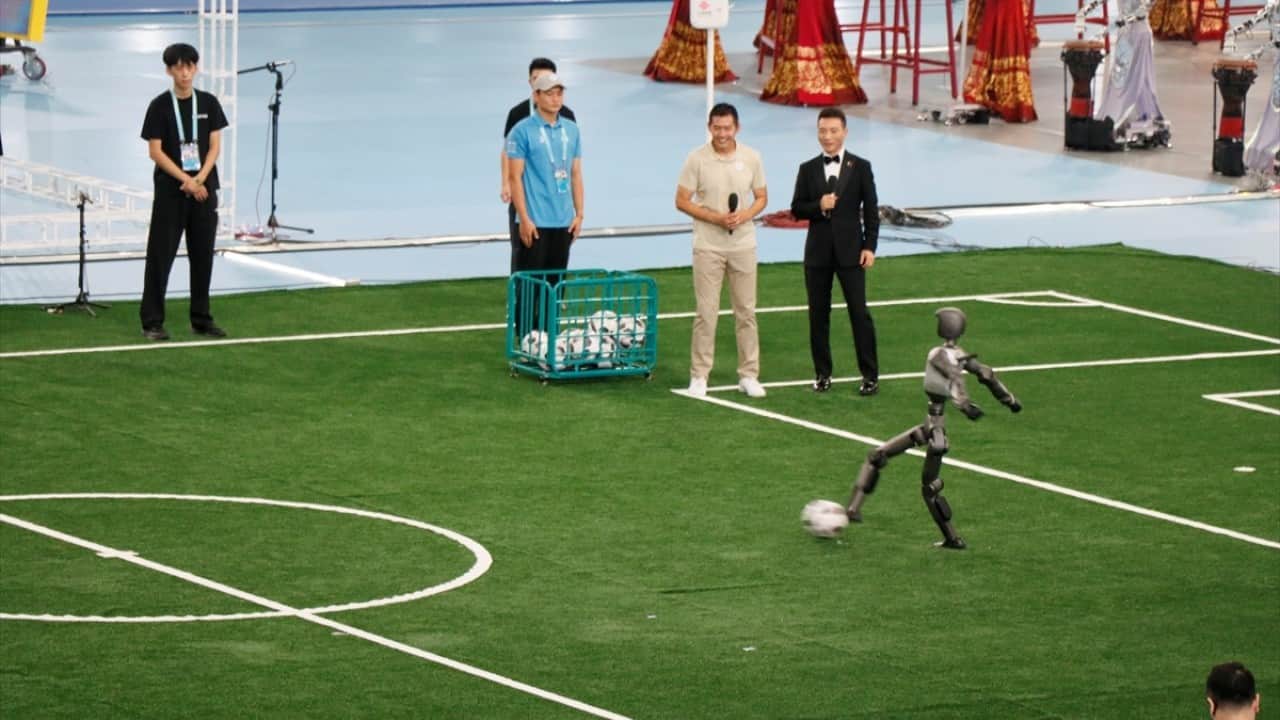 Foto - Dünyanın gözü Pekin’de İnsansı Robot Oyunları hızlı başladı
