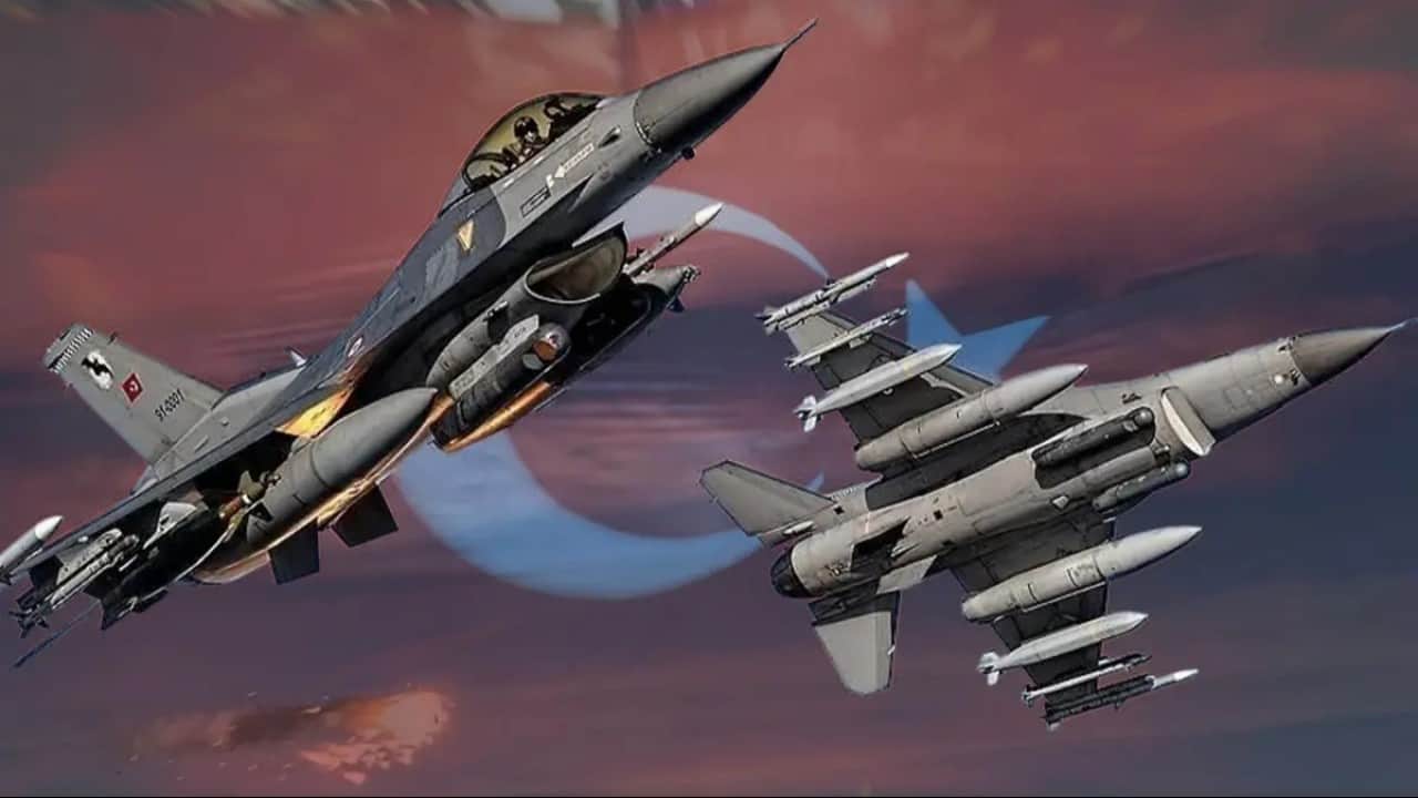 Foto - Dünyaya duyurdular: Türk F-16'larıyla gurur duyuyoruz