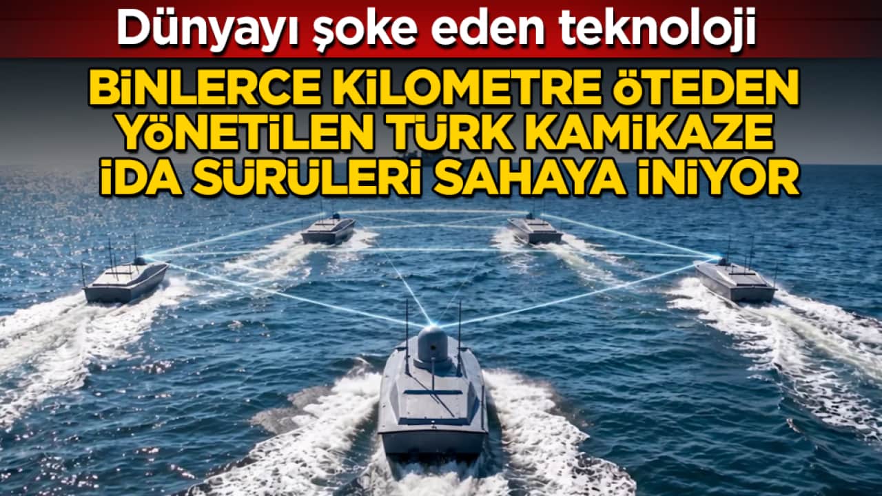 Dünyayı şoke eden teknoloji! Binlerce kilometre öteden yönetilen Türk kamikaze İDA sürüleri sahaya iniyor