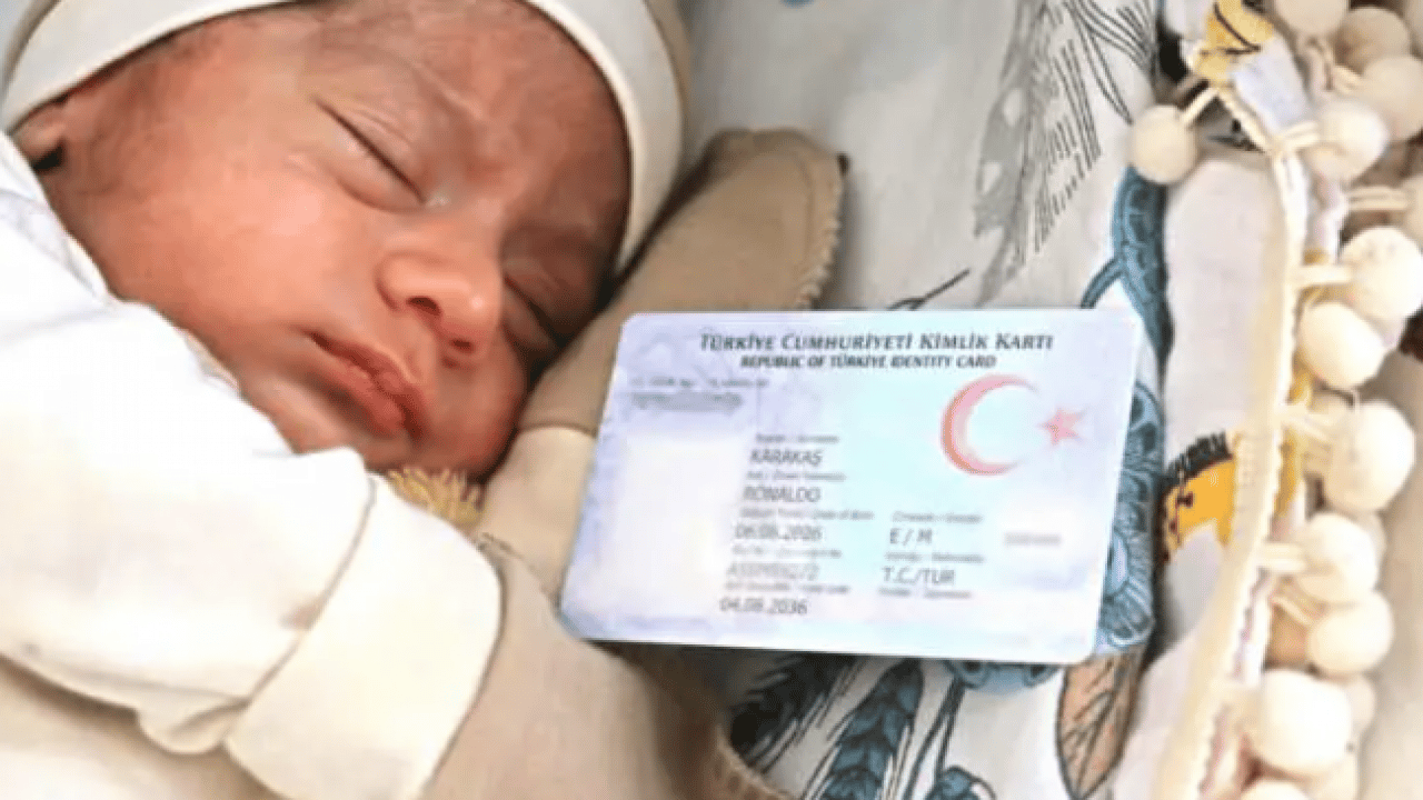 Foto - Duyanlar kulaklarına inanamıyor: Yeni doğan oğluna öyle bir isim verdi ki...