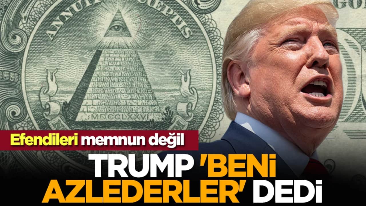 Efendileri memnun değil: Trump 'beni azlederler'' dedi