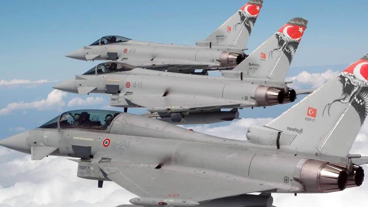 Foto - Ege’nin yeni efendisi adım adım Türkiye’ye geliyor: Eurofighter’lar için geri sayım başladı