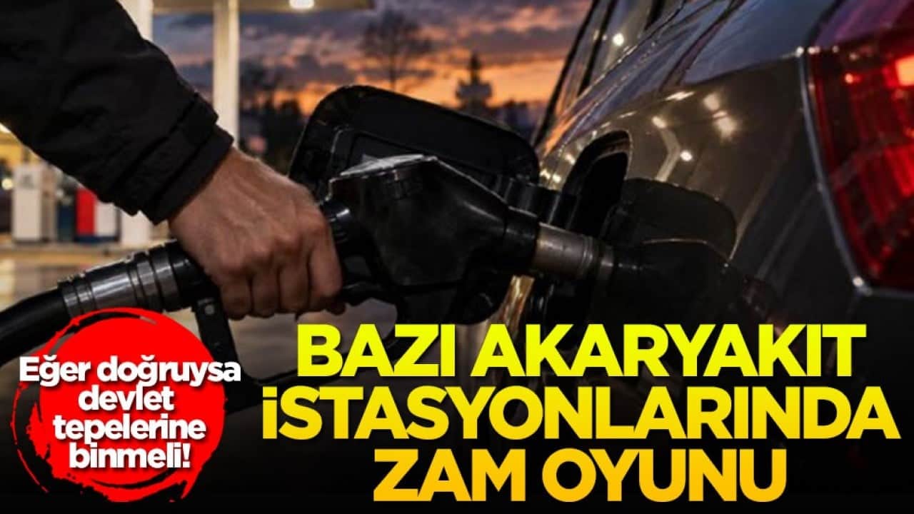 Eğer doğruysa devlet tepelerine binmeli! Bazı akaryakıt istasyonlarında zam oyunu