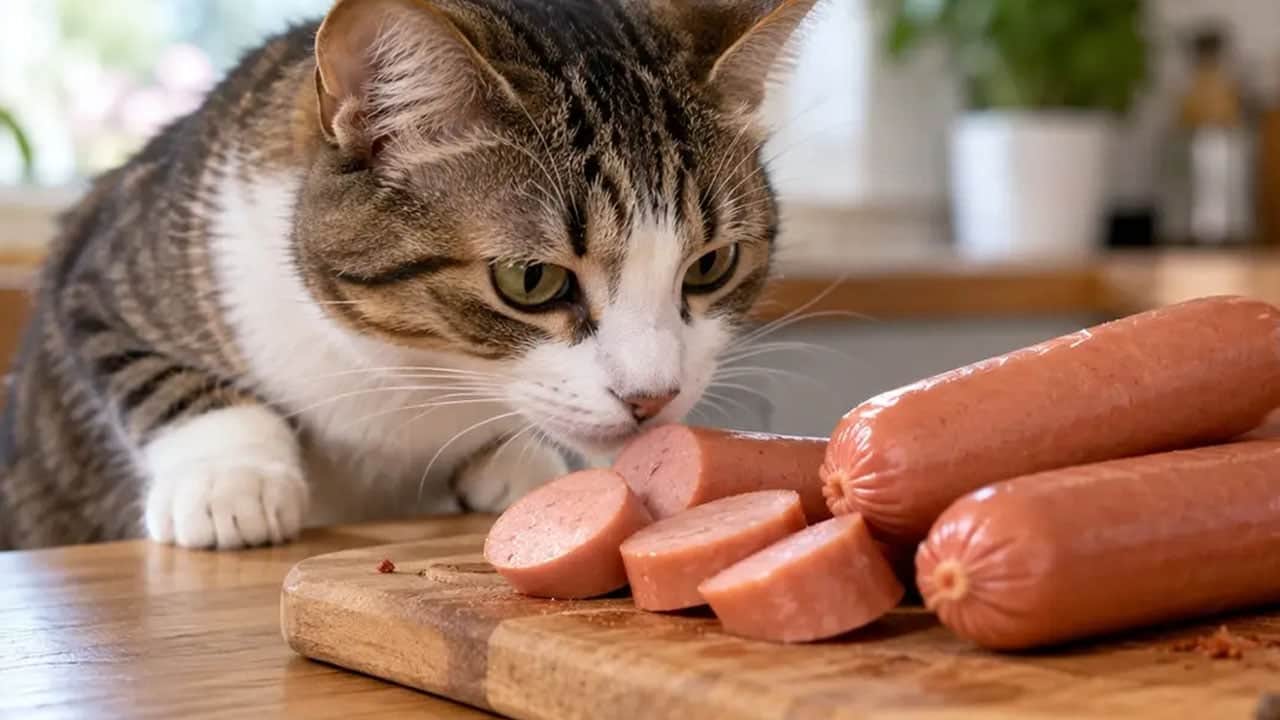 Foto - Emek vererek beslediğiniz kedi meğer bunun peşinde: Sosis yemiyorlar! Duyan inanamadı