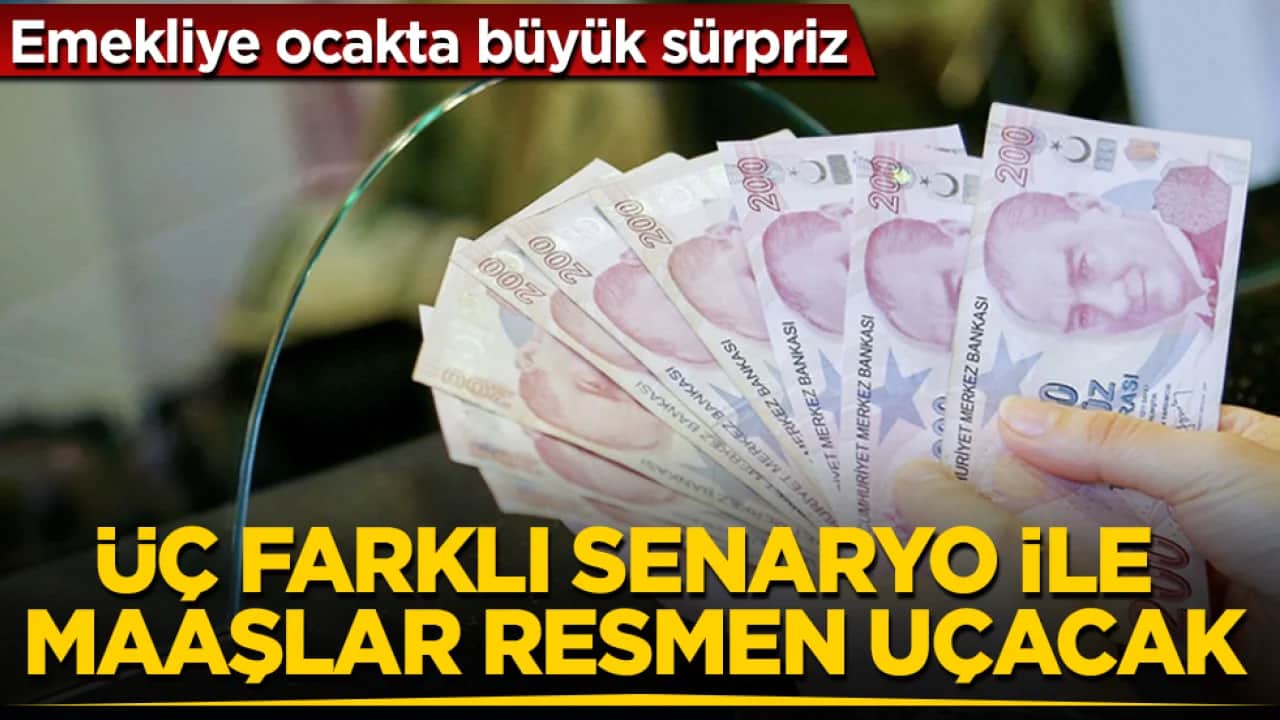 Emekliye ocakta büyük sürpriz: Üç farklı senaryo ile maaşlar resmen uçacak