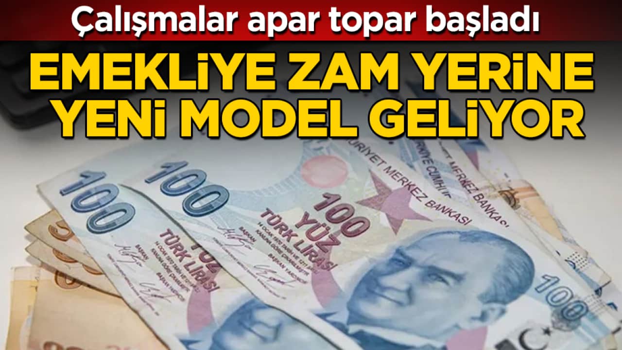 Emekliye zam yerine yeni model geliyor: Çalışmalar apar topar başladı