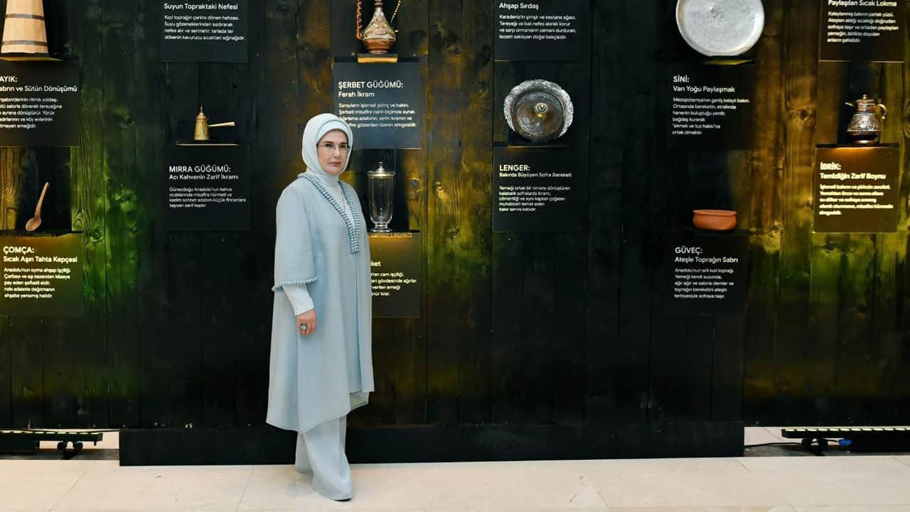 Foto - Emine Erdoğan "Bir Sofrada Miras"ta konuştu: Türk mutfağı yaşam sanatıdır
