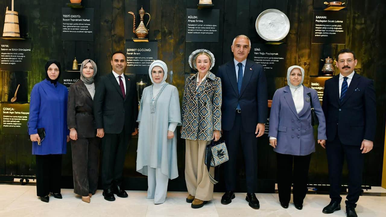 Foto - Emine Erdoğan "Bir Sofrada Miras"ta konuştu: Türk mutfağı yaşam sanatıdır